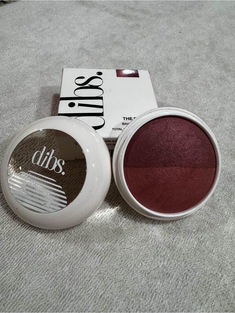 Dibs Beauty The Duet Baked Blush Backstage NIB